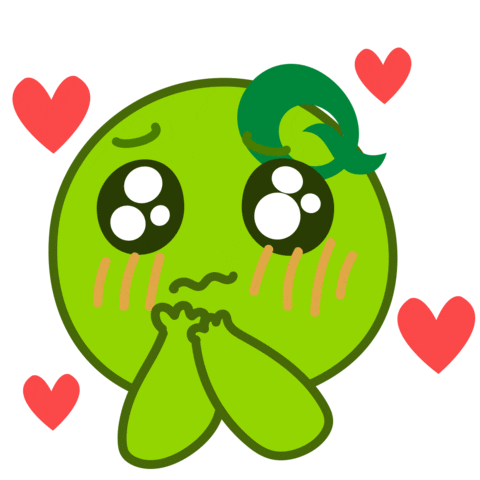 Happy Heart Sticker by Qoo10 Singapore