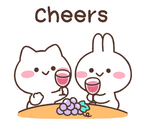 Cat Love Sticker by Minto Inc.