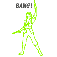 Ballet Bang Sticker