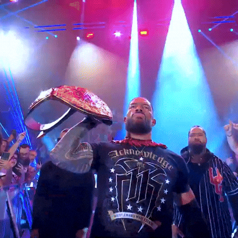 Winning Roman Reigns GIF by WWE