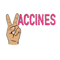 Virus Vaccine Sticker by INTO ACTION
