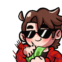 Money Kai Sticker
