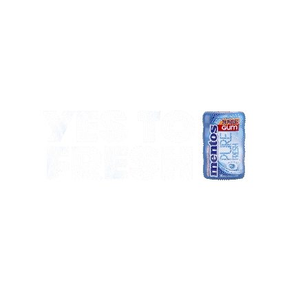 Gum Refresh Sticker by mentos