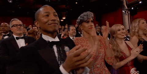 Oscars 2017 Applause GIF by The Academy Awards