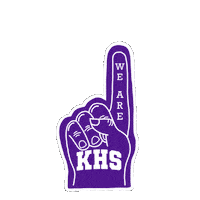 Foam Finger Mukilteo Sticker