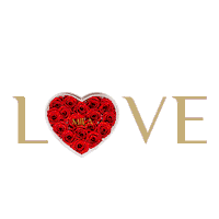 My Heart Love Sticker by MILA ROSES