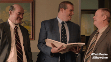 Twin Peaks Laughing GIF by Twin Peaks on Showtime
