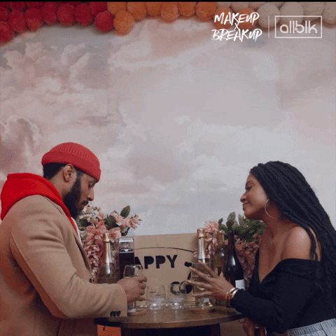 On A Date Cheers GIF by ALLBLK