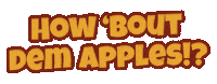 Almond Butter Apples Sticker by Bear Butter