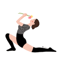 Yoga Yogini Sticker