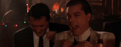 Ray Liotta Laughing GIF