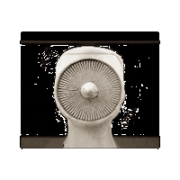 Sculpture Turbine Sticker by Alex Boya
