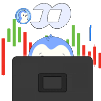Crypto Penguin Sticker by Pudgy Penguins