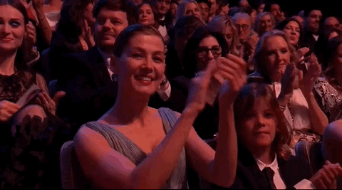 Rosamund Pike Bafta Film Awards GIF by BAFTA
