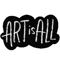LetstalkartDR art letstalkart letstalkartdr art is all Sticker