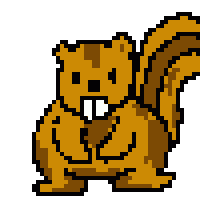 jm_020827 pixelart animal lightning thor Sticker