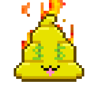 Art Shitting Sticker by Poopies.io