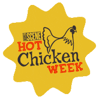 Hot Chicken Food Sticker by NashvilleScene