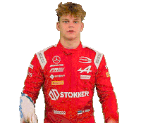 Paul Mercedes Sticker by Prema Team