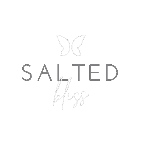 saltedbliss natural products salted bath salts handmade business Sticker