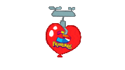 Heart Love Sticker by 3 Palavrinhas