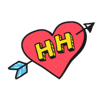 HamburgerAbendblatt heart herz hamburg hh Sticker