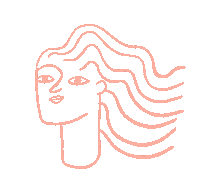 Girl Pink Sticker