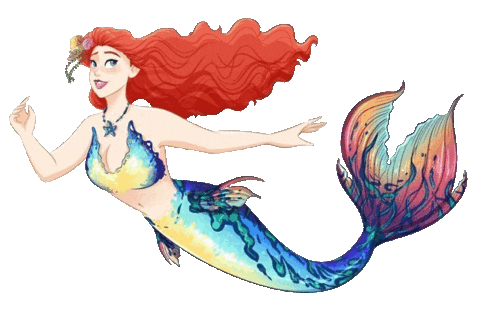 Little Mermaid Disney Sticker by anythingjules