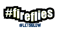 Fireflies Sticker by Shea Hulse