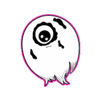 Sad Halloween Sticker