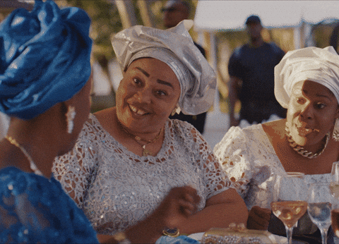 tkamseries giphyupload laugh gold flex GIF