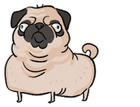 Dog Bounce Sticker