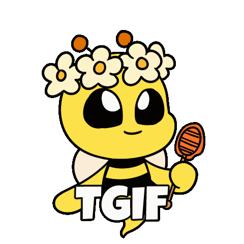 Its Friday Sticker by Christophers Genie