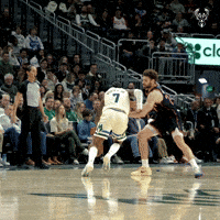 Sit Down Ankle Breaker GIF by Milwaukee Bucks