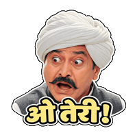 Shocked Surprise Sticker by STAGE APP - OTT for Bharat