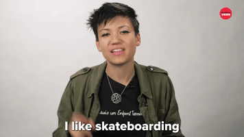 I Like Skateboarding And Walking