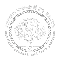 Sticker by Proud Dogs by Fritz