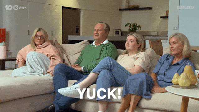 Australian Tv Ew GIF by Gogglebox Australia