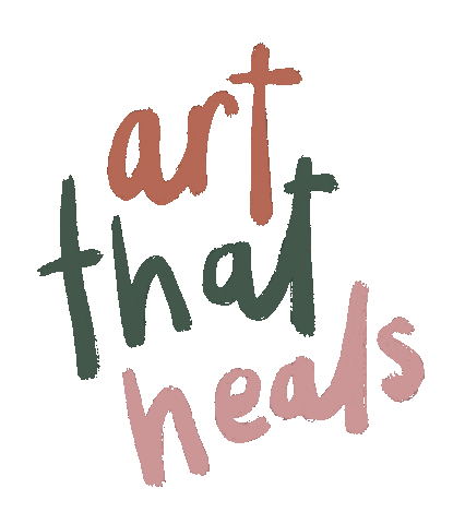 Art Peace Sticker by Lily and Bramble