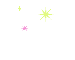 Sparkling Starry Night Sticker by SASSY SAV