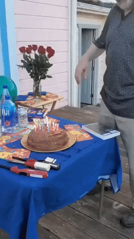 California Dad, Mindful of Hygiene, 'Blows' Birthday Candles Out With Hands