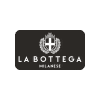 labottegamilanese lbm labottega la bottega la bottega milanese Sticker