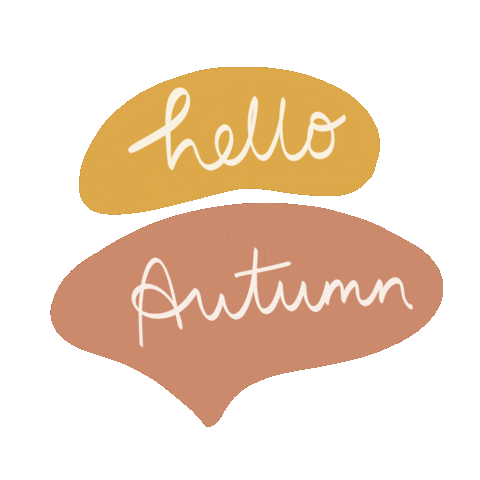 Fall Hello Sticker