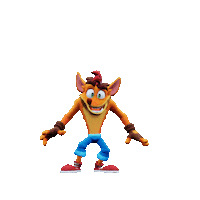 Dance Sticker by Crash Bandicoot