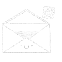 Love Letter Stamp Sticker