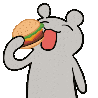 Sad Food Sticker