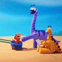 Catapult Wild Ride GIF by Claynosaurz