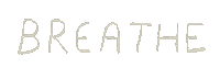 Exhale Breathe Sticker
