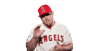 Excited Major League Baseball Sticker by Los Angeles Angels