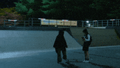 Skateboarding Rivalry GIF